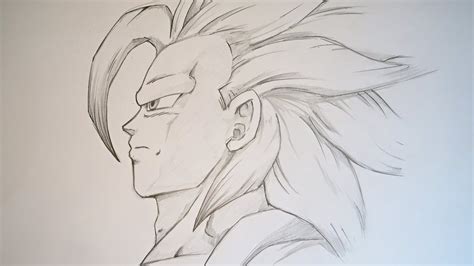 goku side face|How to Draw Goku: 14 Steps (with Pictures) .